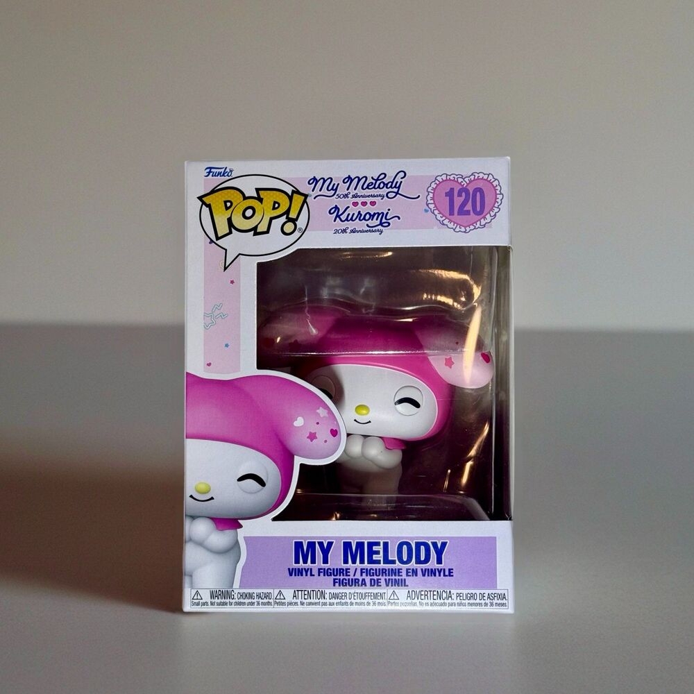 Funko Pop Sanrio My Melody #120 50th Anniversary Vinyl Figure New In Box